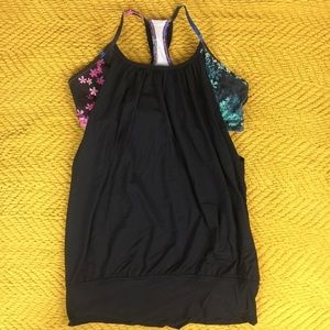 Lululemon petal pop no limits tank women 8/10